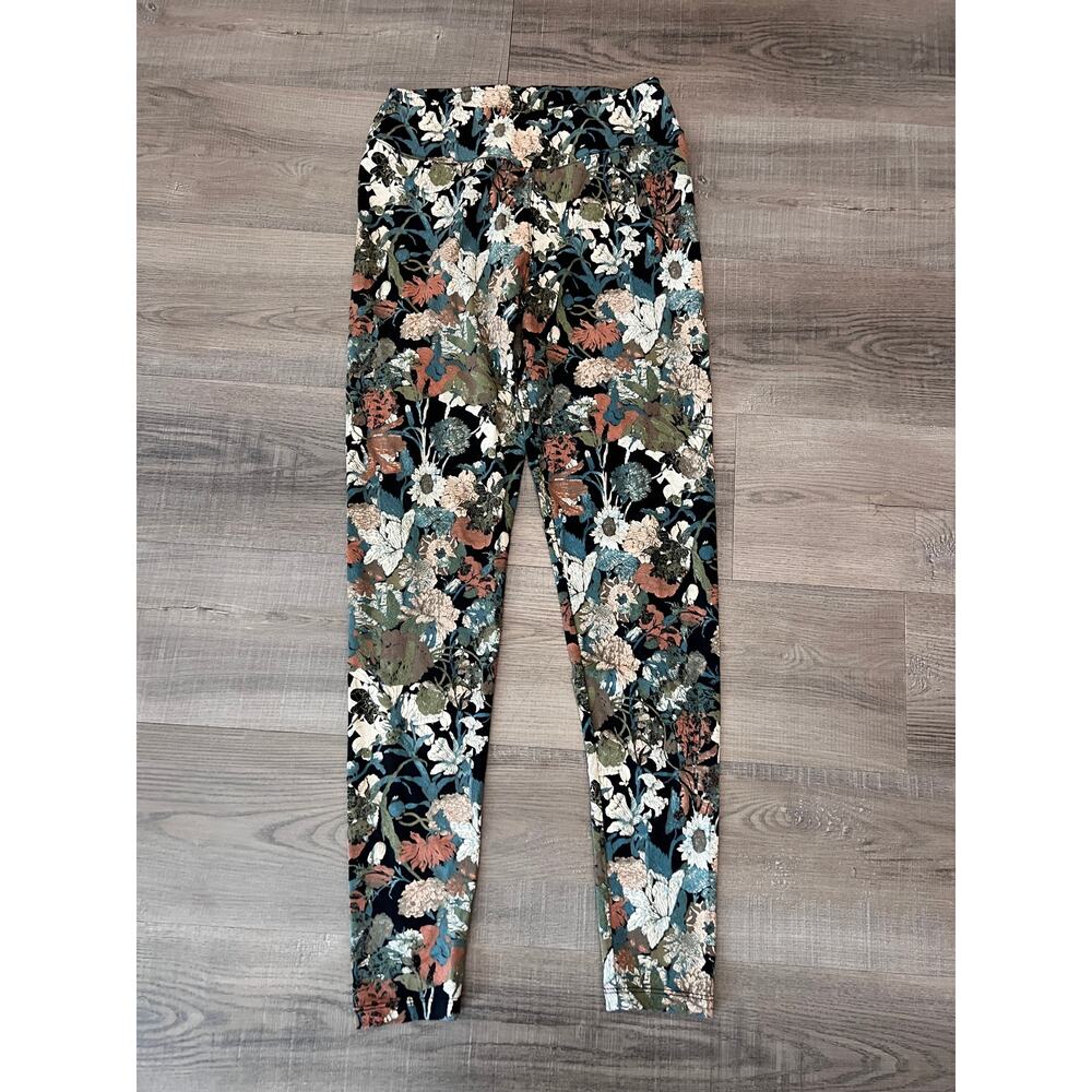 Peruvian Connection High Waist Floral Print Leggings